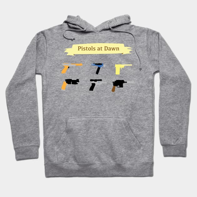 Pistols at Dawn Hoodie by Boxless